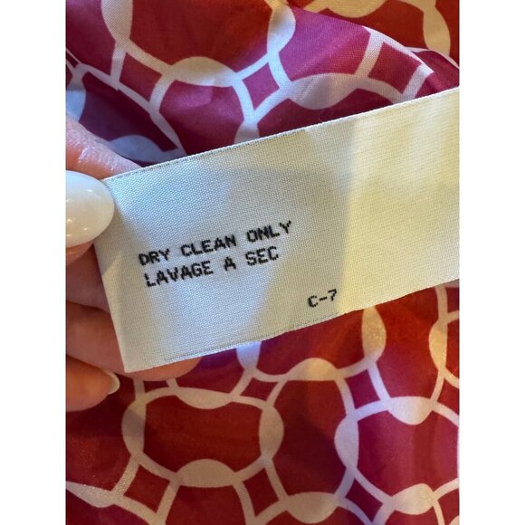 Tulle Anthropologie Coat‎ Women Small Pink Wool Ruffle Button Front Coat Preppy - Picture 12 of 12